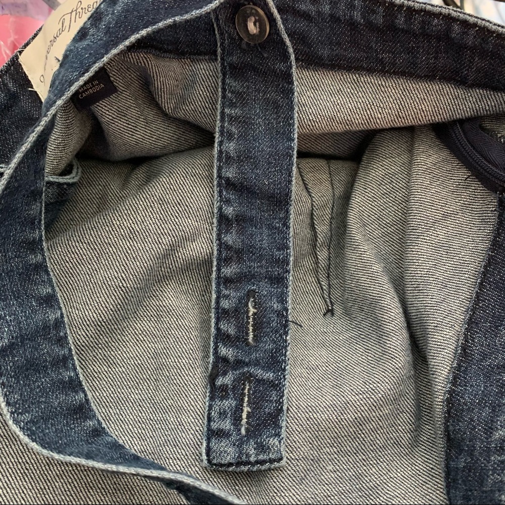 SOLD Universal Thread Denim Bib Dress - Picture 10 of 11